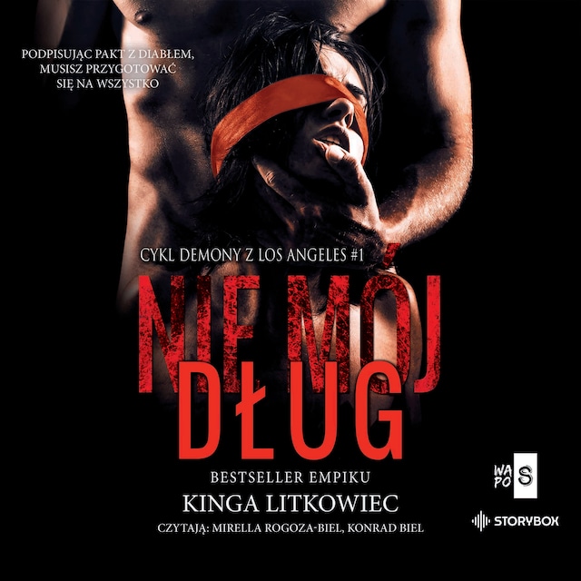 Book cover for Demony z Los Angeles. Tom 1. Nie mój dług