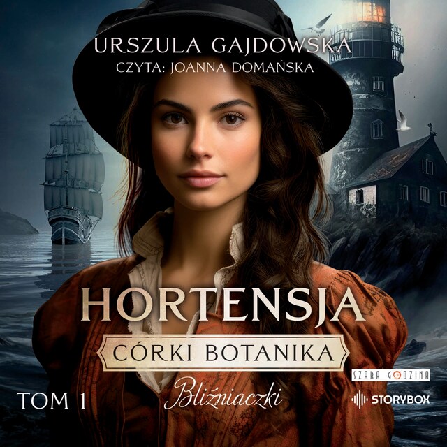 Book cover for Córki botanika. Bliźniaczki. Tom 1. Hortensja