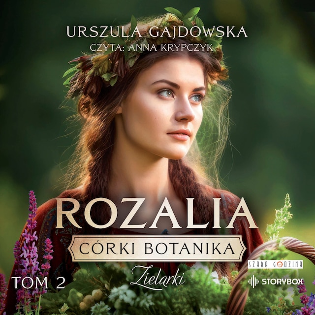 Book cover for Córki botanika. Bliźniaczki. Tom 2. Hiacynta