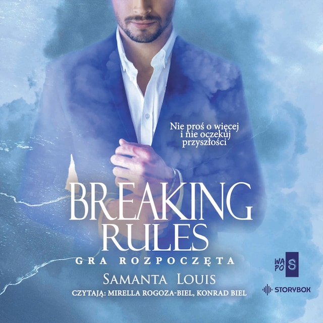 Book cover for Breaking rules. Gra rozpoczęta