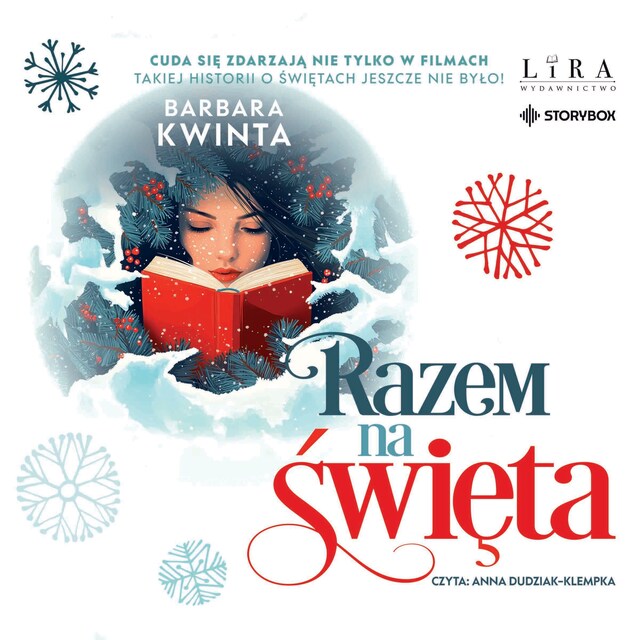 Book cover for Razem na święta