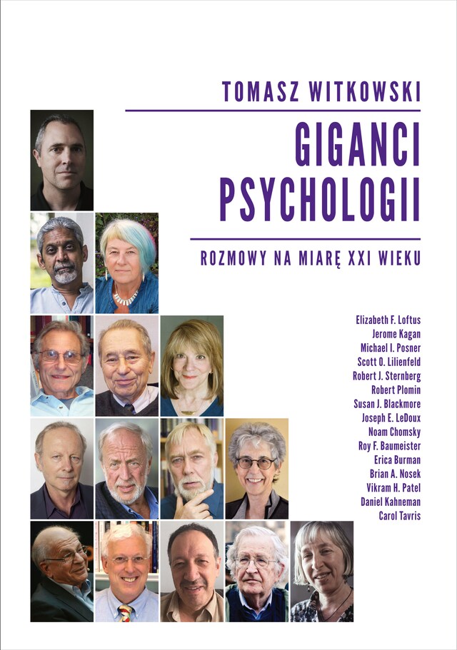 Portada de libro para Giganci Psychologii. Rozmowy na miarę XXI wieku