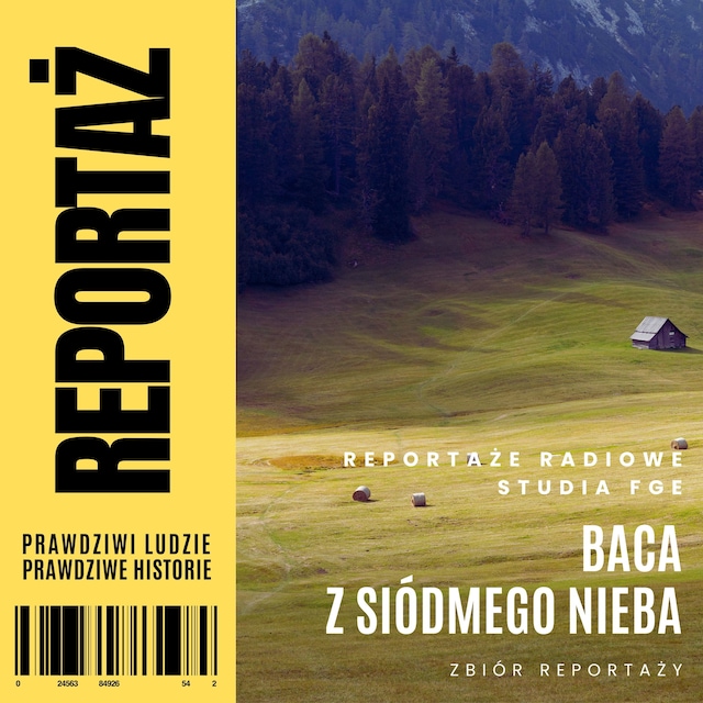 Book cover for Reportaż. Baca z siódmego nieba