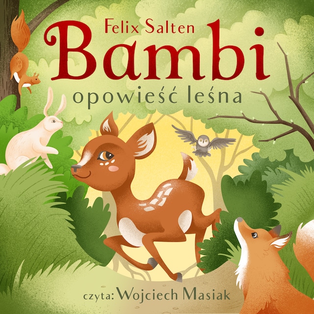 Portada de libro para Bambi