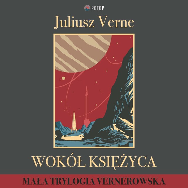 Couverture de livre pour Wokół Księżyca