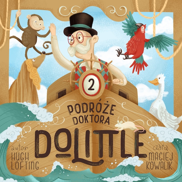 Book cover for Podróże Doktora Dolittle