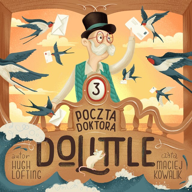 Book cover for Poczta Doktora Dolittle