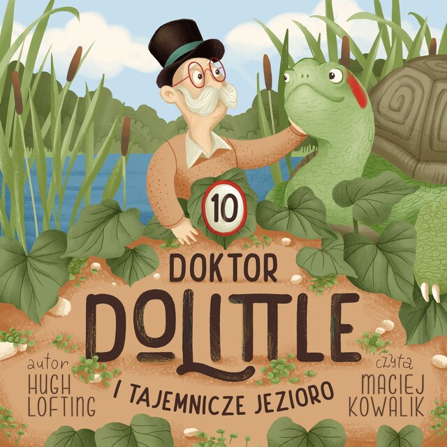 Boekomslag van Doktor Dolittle i Tajemnicze Jezioro