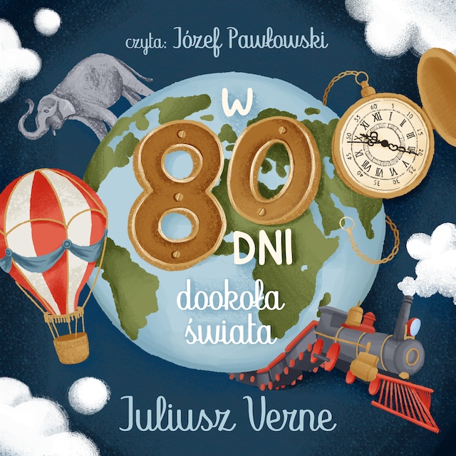 Book cover for W 80 dni dookoła świata