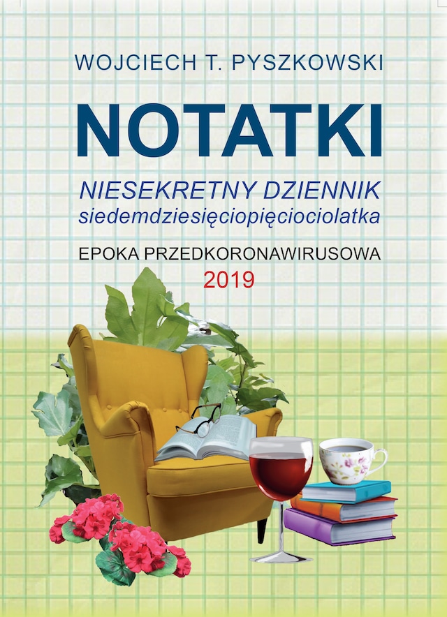 Kirjankansi teokselle Notatki 2019