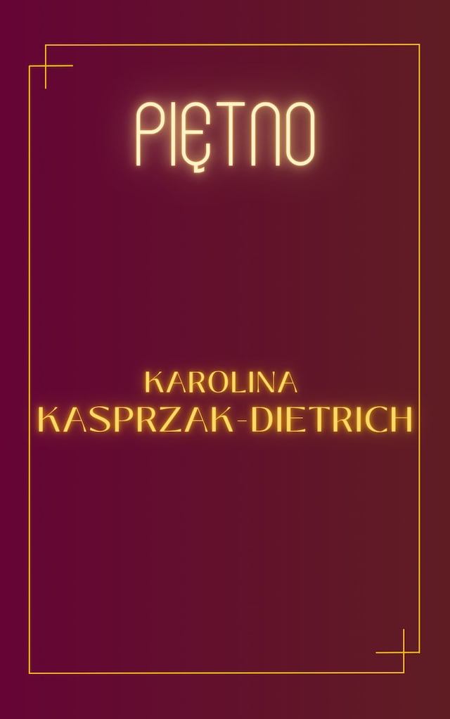 Buchcover für Piętno