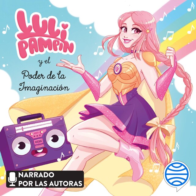 Couverture de livre pour Luli Pampín y el poder de la imaginación