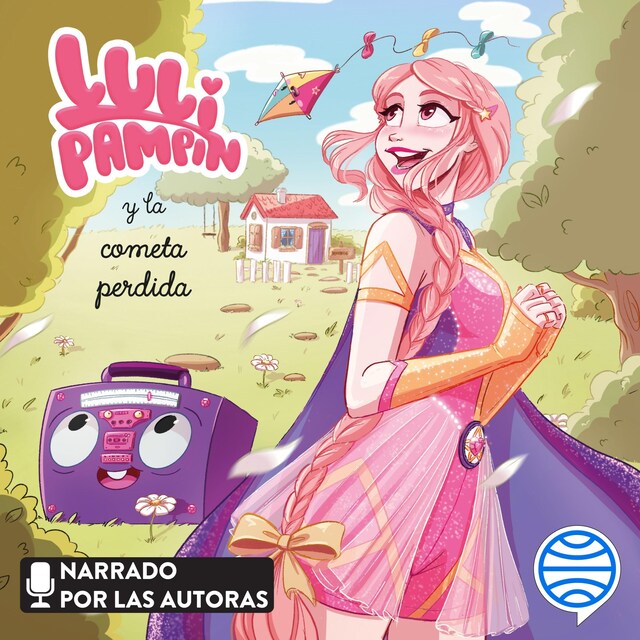 Couverture de livre pour Luli Pampín y la cometa perdida