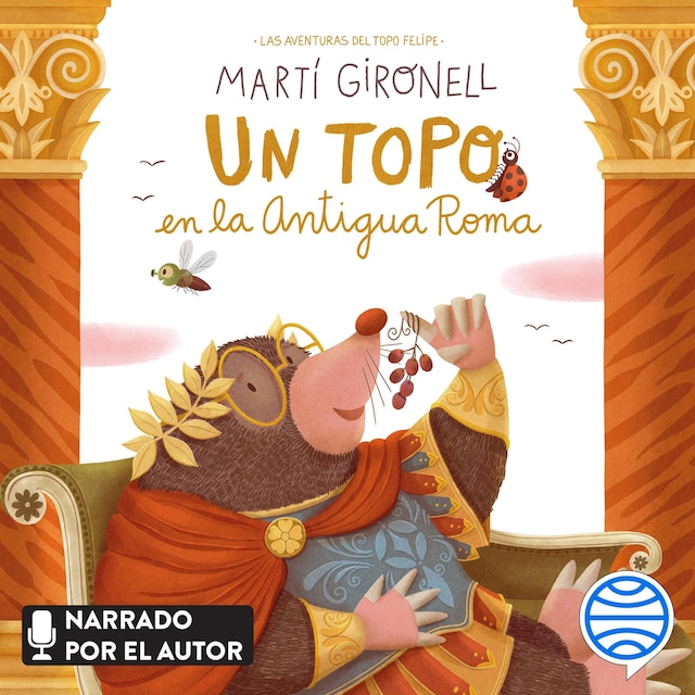 Book cover for Un topo en la Antigua Roma