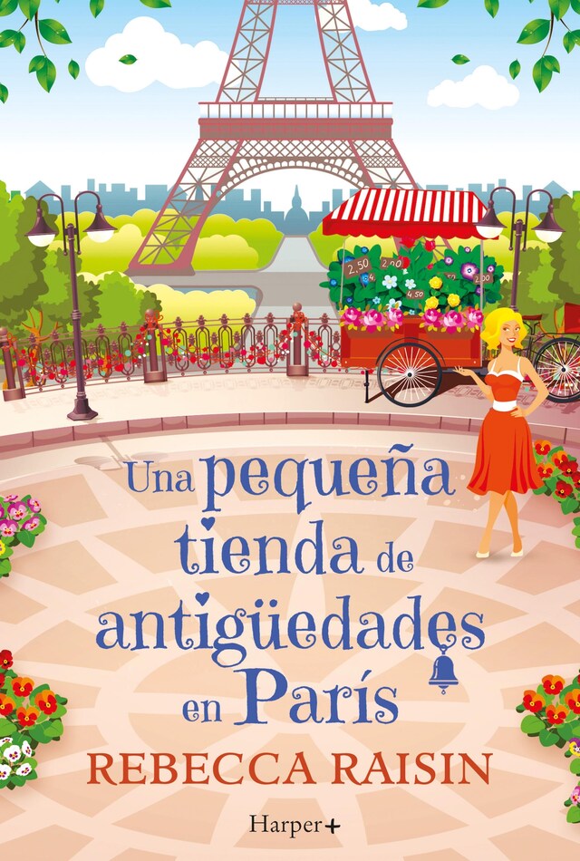 Buchcover für Una pequeña tienda de antigüedades en París