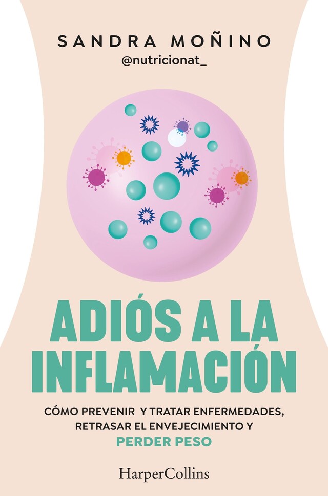 Book cover for Adiós a la inflamación