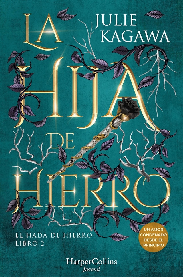Book cover for La hija de hierro