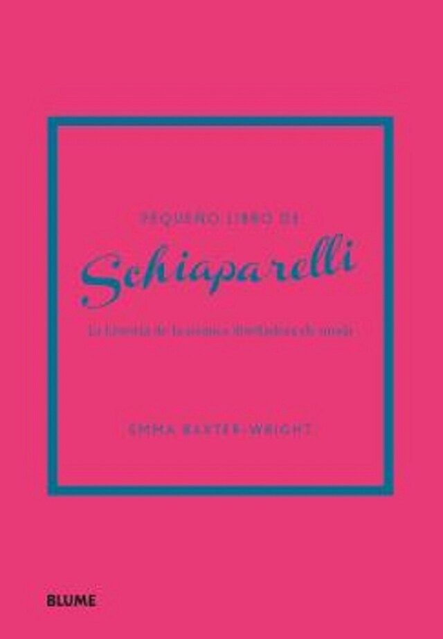 Boekomslag van Pequeño libro de Schiaparelli