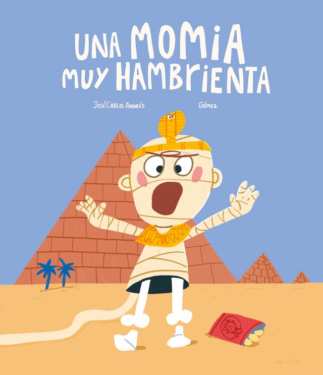 Book cover for Una momia muy hambrienta