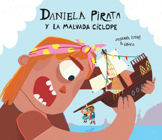 Book cover for Daniela Pirata y la malvada cíclope