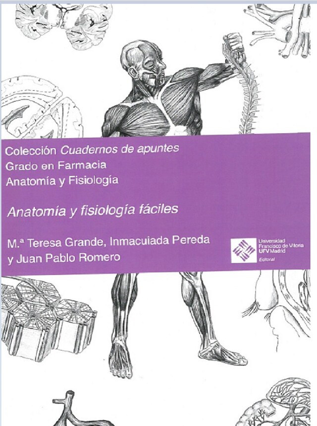 Book cover for Anatomía y fisiología fáciles