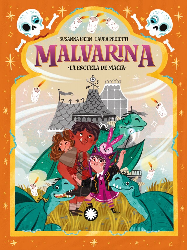 Copertina del libro per La escuela de magia (Malvarina #5)