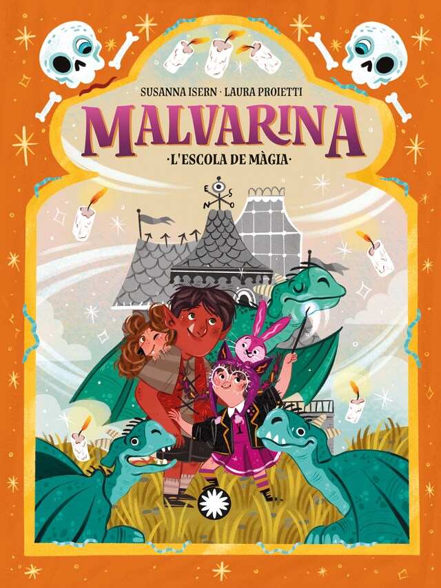 Book cover for L'escola de màgia (Malvarina #5)