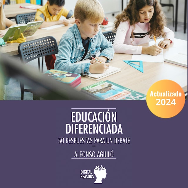 Book cover for Educación diferenciada. 50 respuestas para un debate