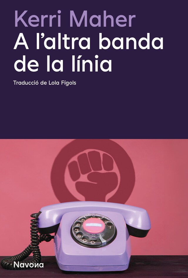 Book cover for A l'altre banda de la línia