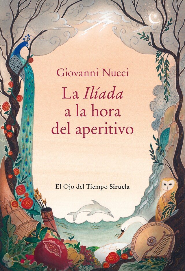 Copertina del libro per La Ilíada a la hora del aperitivo