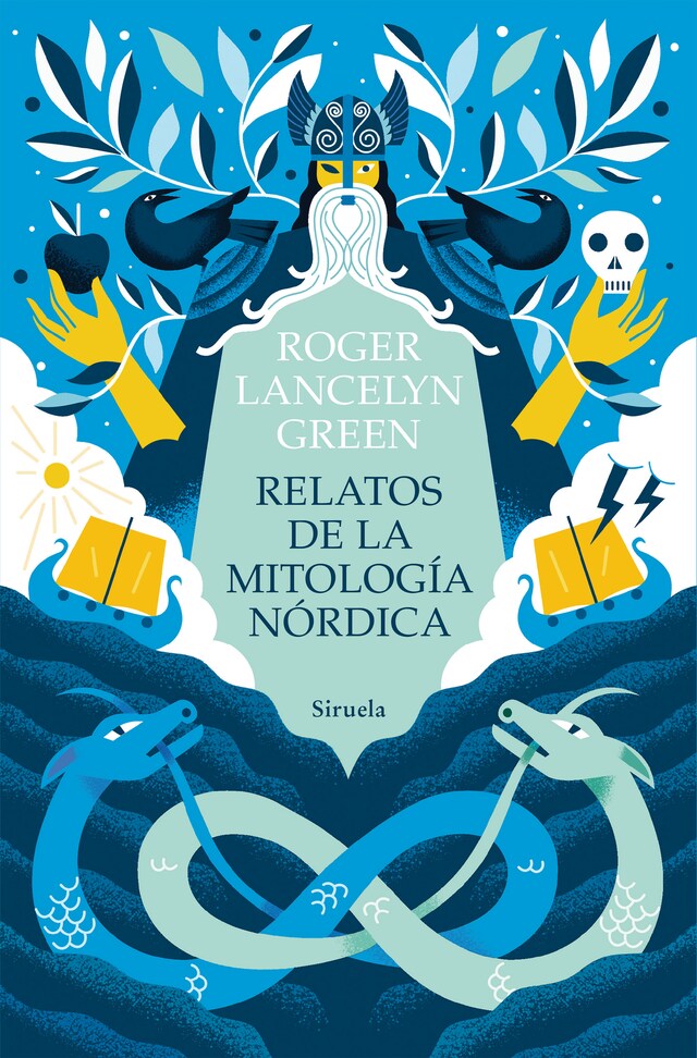 Book cover for Relatos de la mitología nórdica