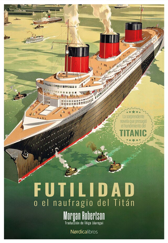 Couverture de livre pour Futilidad o el naufragio del Titán