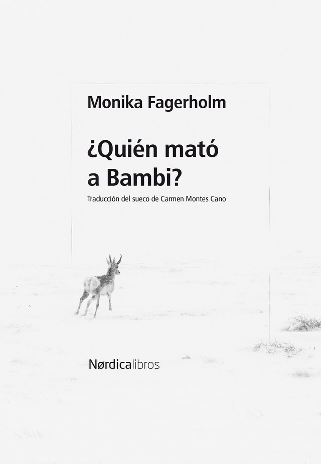 Book cover for ¿Quién mató a Bambi?