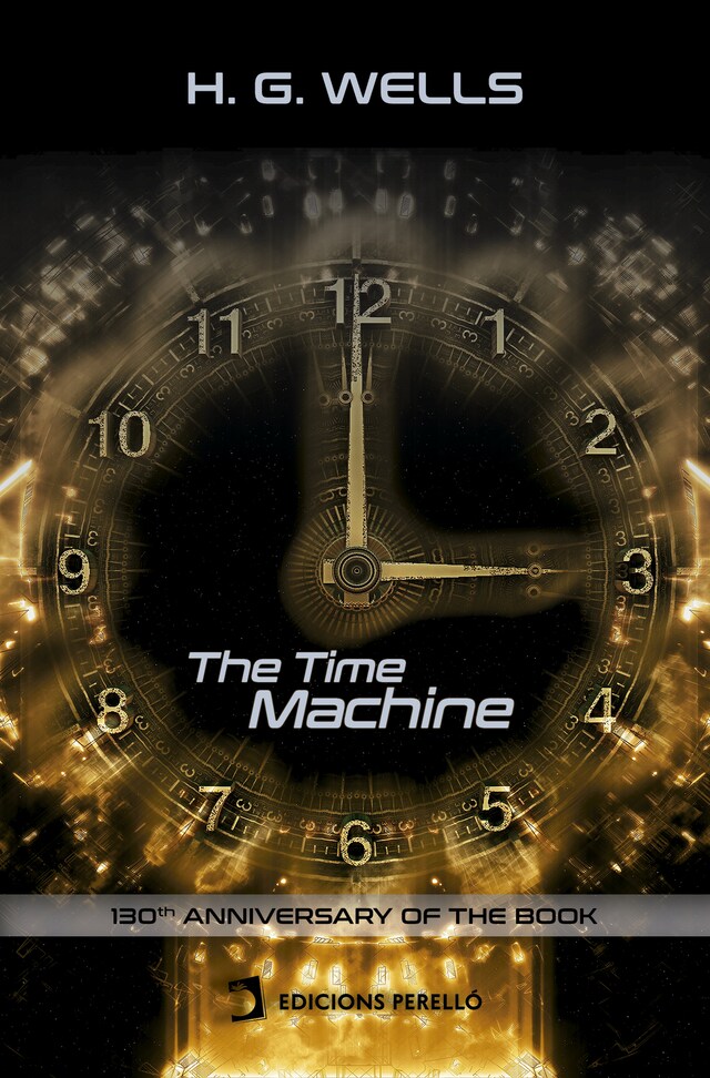 Book cover for The Time Machine