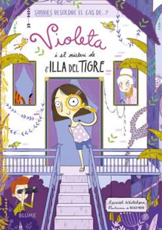 Book cover for Violeta i el misteri de l'Illa del Tigre