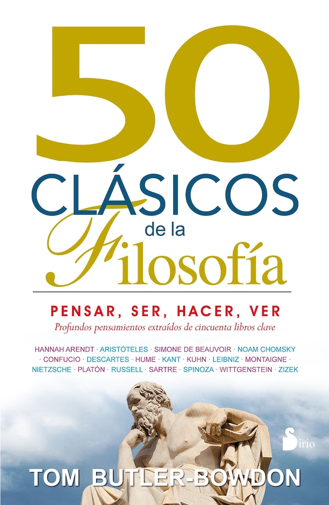 Book cover for 50 CLASICOS DE LA FILOSOFIA