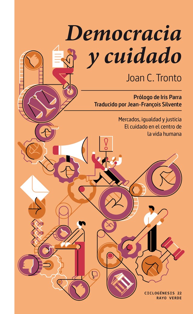 Book cover for Democracia y cuidado