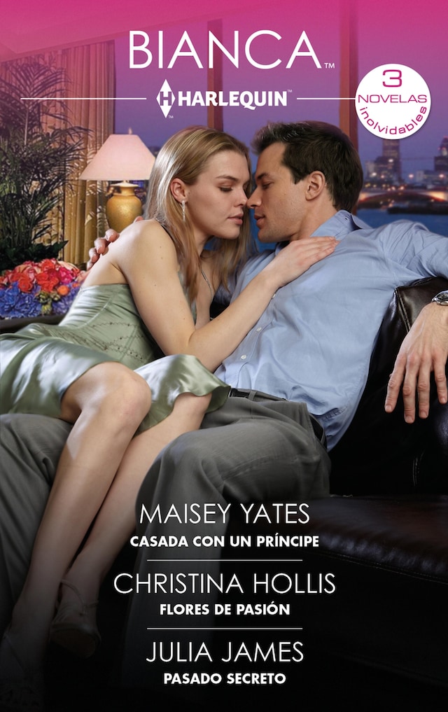 Book cover for Casada con un príncipe - Flores de pasión - Pasado secreto