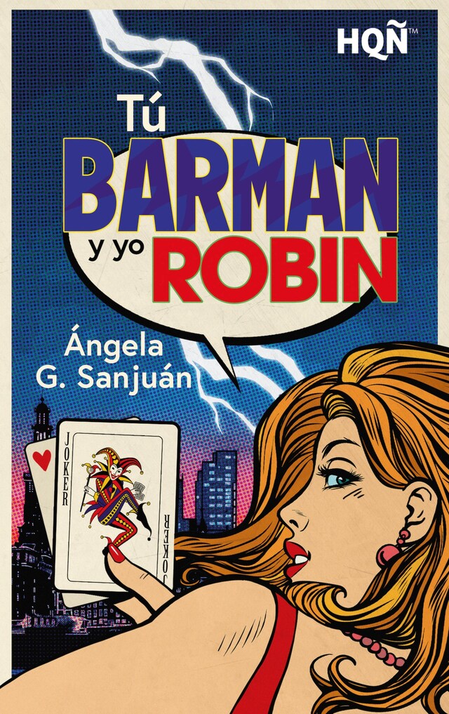 Portada de libro para Tú barman y yo Robin