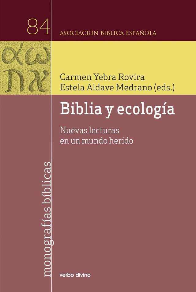 Buchcover für Biblia y ecología