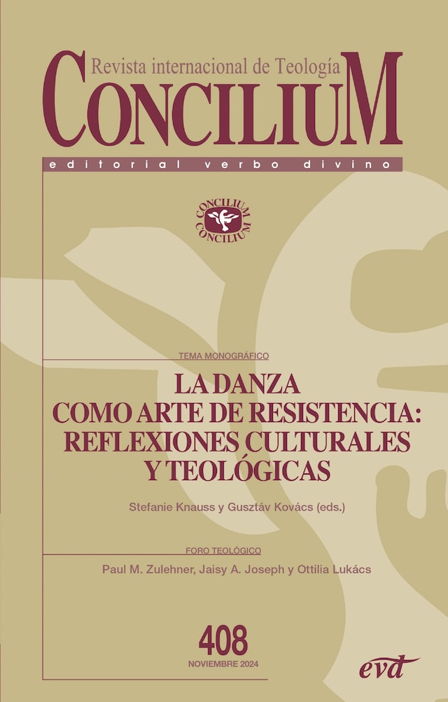 Book cover for La danza como arte de resistencia: reflexiones culturales y teológicas