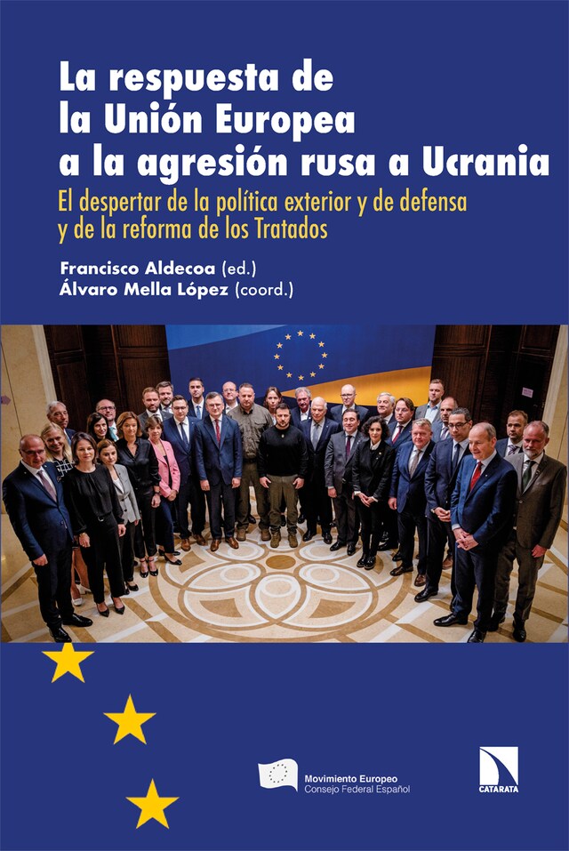 Book cover for La respuesta de la Unión Europea a la agresión rusa a Ucrania