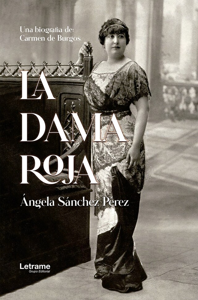 Book cover for La dama roja