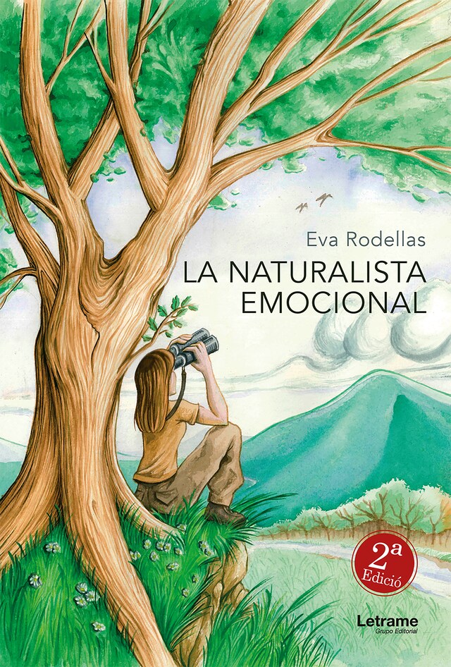 Book cover for La naturalista emocional