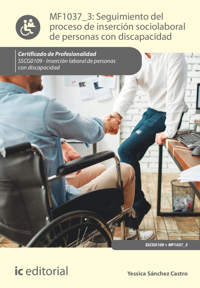 Okładka książki dla Seguimiento del proceso de inserción sociolaboral de personas con discapacidad. SSCG0109
