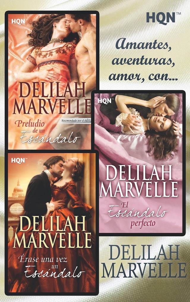 Buchcover für E-Pack Delilah Marvelle 1 enero 2022