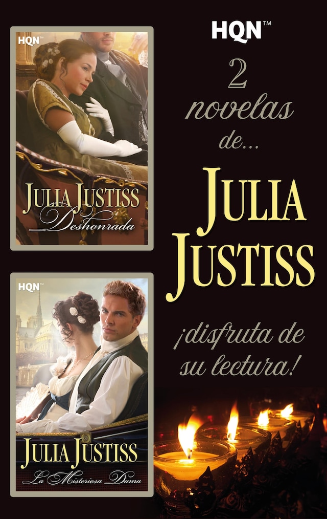 Book cover for E-Pack HQN Julia Justiss mayo 2022