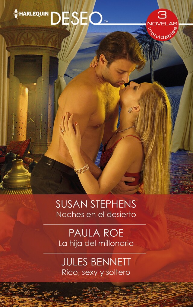 Noches en el desierto - La hija del millonario - Rico, sexy y soltero Book cover for Noches en el desierto - La hija del millonario - Rico, sexy y soltero