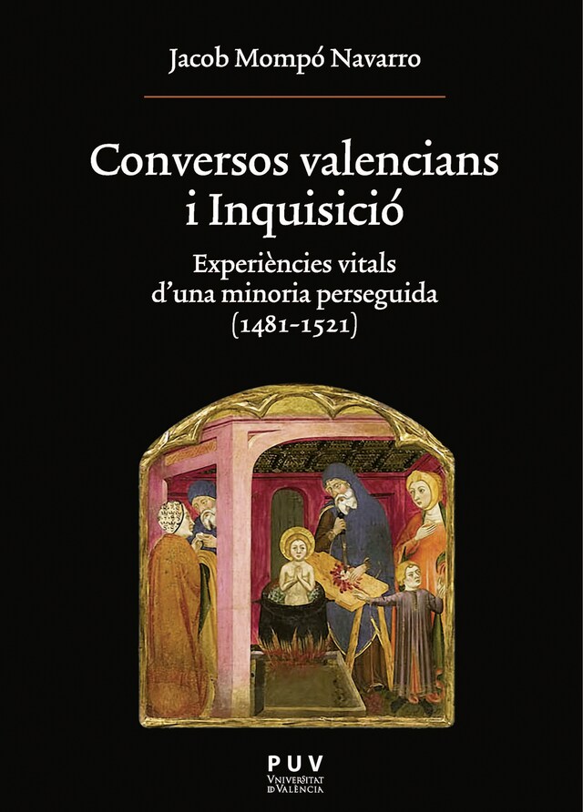 Buchcover für Conversos valencians i Inquisició