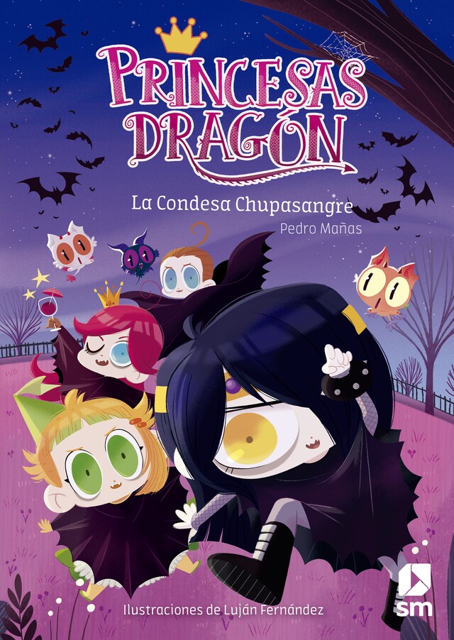 Kirjankansi teokselle Princesas Dragón 9. La condesa Chupasangre